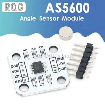 AS5600 manyetik kodlayıcı manyetik indüksiyon açı ölçüm sensörü modülü 12bit yüksek hassasiyetli