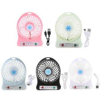 USB Masa Fanı, Güçlü Hava Akışına Sahip Taşınabilir Fan 3 Hız, Ofis için Kişisel Fan N0PF