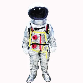 Uzay Giyim Havacılık Maskot Kostüm Animasyon çizgi film bebeği Giyim Yürünebilir İnsanlar Performans Giyim Özelleştirme