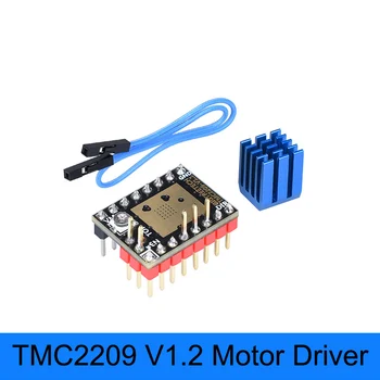 TMC2209 V1. 2 Motor Tahrikli Ultra Sessiz Yüksek Akım Uart Modu 256 Alt Bölüm ADIM/DIR Ve UART 3D Yazıcı Aksesuarı