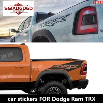 Yeni özel araba çıkartmaları Dodge Ram TRX İÇİN görünüm modifiye moda spor araba çıkartma filmi aksesuarları