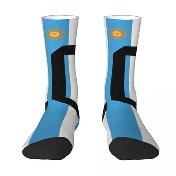 Arjantin Futbol Takımı Lioneler Ve Messi çorap büzgülü sırt çantası varis çorabı Komik Yenilik Rahat Grafik Yetişkin Çorap