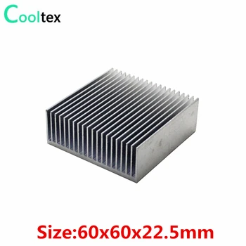 60x60x22. 5mm Alüminyum soğutucu radyatör ısı emici SOĞUTUCU soğutma elektronik Çip LED ısı dağılımı