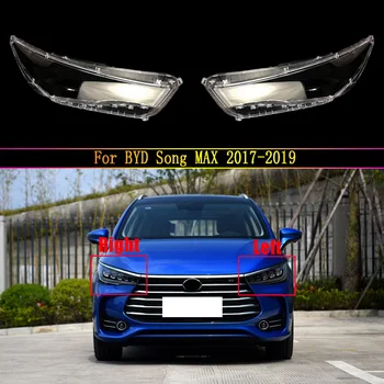BYD Şarkı için MAX 2017 2018 2019 Araba Far Kapağı Far Abajur Lamba Kapağı Başkanı İşık Lambası Kapakları Cam Lens Kabuk Durumda
