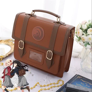 Anime Lycoris Geri Tepme Sırt Çantası Cosplay Sahne Üniforma Paketi Kolejler omuz çantası