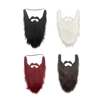 Uzun sakal kostüm Cosplay sahte sakal bıyık maskeli opera parti malzemeleri için
