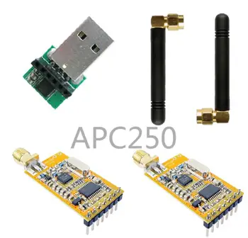 APC250 kiti SI4432 kablosuz modülü APC250 ile USB-TTL usb seti ve anten