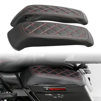 Motosiklet Heybe Kapak Kapakları İçin Harley Touring Sokak Yol Electra Glide 2014-2022 2018