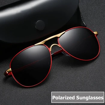 Erkek Polarize Güneş Gözlüğü Moda Moda Erkek Pilot güneş gözlüğü Açık Kadınlar Degrade Sürüş Gözlük Erkek Gözlüğü Oculos de sol