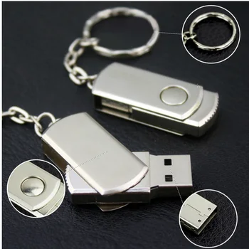 Moda Metal Pendrive Mini Cle USB flash sürücü Bellek Sopa 64 gb 32 gb 8 gb 4 gb Gerçek Kapasite Depolama Disk Toplu Hediye Özel Logo