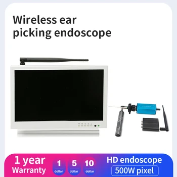 HD kulak kanalı endoskop 2.7 mm görsel kulak burun endoskop 5 milyon piksel kablosuz tarzı yükseltme endoskop enstrüman