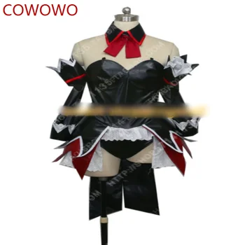 COWOWO Higurashi Ağladıklarında Melek Mort Üniforma Rena Ryugu Cosplay Kostüm Boyutu özelleştirilebilir