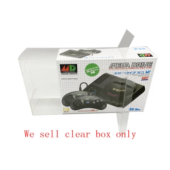 10 ADET çok Toplama kutu ekran Kutusu saklama kutusu SEGA Genesis MD Mini Japon versiyonu oyun koruyucu kutusu