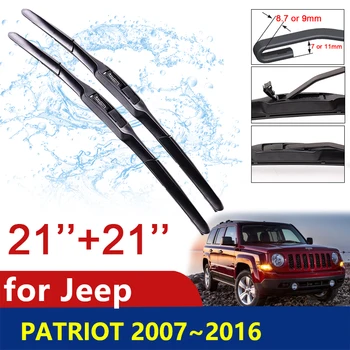 Araba sileceği Bıçakları Cam Jeep Patriot için 2007~2016 Liberty Ön Cam Ön Cam Araba Aksesuarları 2008 2009 2010 2014 2015