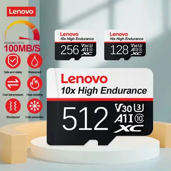 Lenovo 2TB Mikro TF SD Kartları 1TB 512GB 256GB Class10 Flash Bellek Kartları 128GB Su Geçirmez hafıza kartı nintendo anahtarı İçin