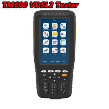 TM600 VDSL2 Test Cihazı (ADSL2+ / VDSL2 / OPM/ VFL / TDR) Hepsi Bir arada Tam fonksiyonlu Sürüm hepsi bir arada ünite