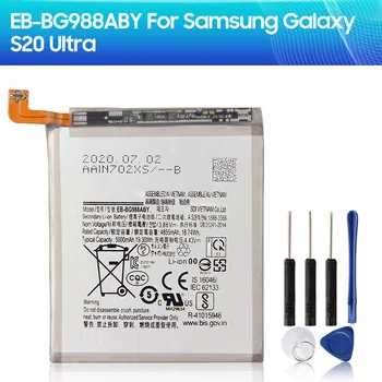 Yedek Pil EB-BG988ABY Samsung Galaxy S20 Ultra S20U S20Ultra Telefon Pil 5000mAh