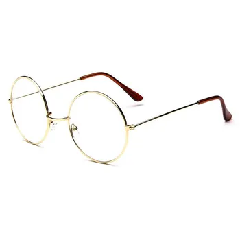 60s Vintage Yuvarlak okuma gözlüğü Metal Tam Jant Erkekler Kadınlar Presbiyopik Gözlük +100 +125 +150 +175 +2 +250 +3 +350 +375