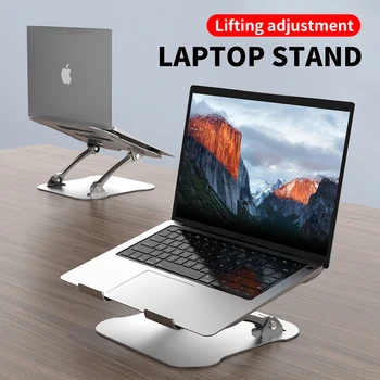 Laptop Standı Tutucu MacBook Air 13 İçin Pro 14 16 M2 Alüminyum Katlanabilir Dizüstü Standı Dizüstü Bilgisayar Desteği MacBook Pro M1 Tablet Standı