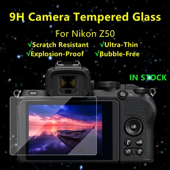 Z 50 Kamera Koruyucu ekran koruyucu Film için Nikon Z50 Kamera Orijinal Temperli Cam 9H Sertlik Ultra İnce Ekran Koruyucu