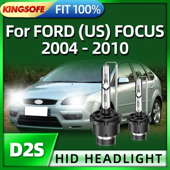 Roadsun Süper Parlak Yüksek Kaliteli D2S HID Araba far ampulü xenon lamba FORD FOCUS 2004 İçin 2005 2006 2007 2008 2009 2010