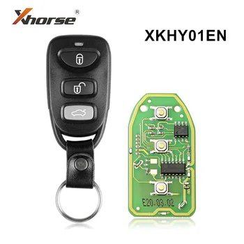 10 adet Orijinal Xhorse XKHY01EN Hyundai Tipi VVDI Evrensel tel Uzaktan Anahtar 4 Düğmeler VVDI Anahtar Aracı VVDI2