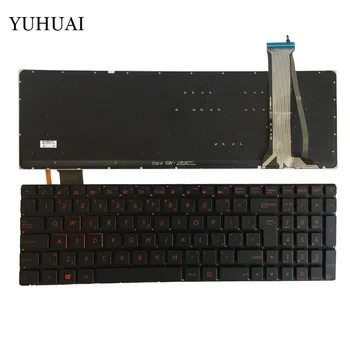 Çek klavye İçin ASUS N751 N751J N751JK N751JX arkadan aydınlatmalı CZ laptop klavye
