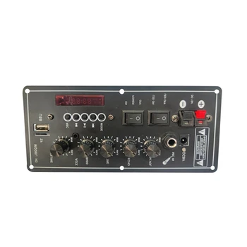 30W-120W güç amplifikatörü Kurulu Ses Bluetooth Amplificador USB Dac FM Radyo TF Çalar Subwoofer DIY Amplifikatörler