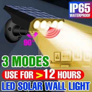 Dış mekan aydınlatma ledi Güneş Enerjili Fener Avlu duvarları lambası IP65 su geçirmez ışıklar dekor Led Reflektör Çatı Terasları lambaları