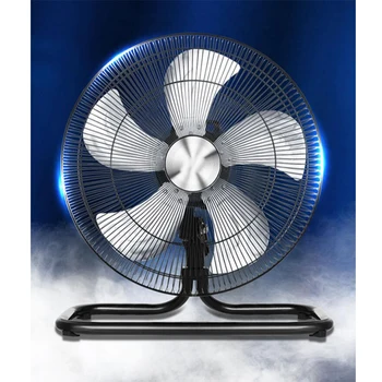 Başını Sallayarak Yerde Yatarken Fan Masa Fanı Yüksek güçlü Endüstriyel Fan Ev Elektrikli Fan Fabrika Masaüstü yer vantilatörü