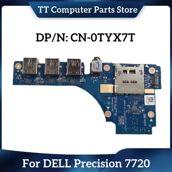 TT Yeni Orijinal DELL Precision 7720 İçin USB Kartı Ses Kartı 0TYX7T TYX7T LS-E323P Hızlı Gemi