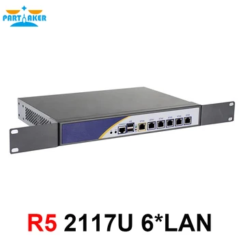 Güvenlik duvarı sunucusu Celeron 2117U 1037U düşük güç CPU desteği ROS Mikrotik PFSense Panabit Wayos 2G RAM 32GB SSD