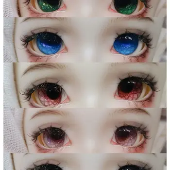 BJD Gözler bebek gözler 10mm-18mm bebek akrilik Gözler oyuncaklar için 1/8 1/6 1/4 1/3 SD DD bebek aksesuarları 10mm-18mm bebek gözler