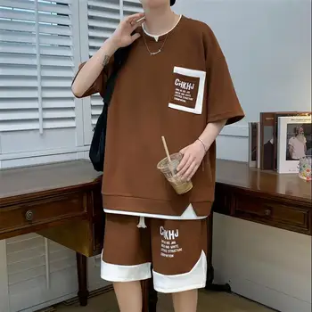 Erkek Tişörtü Kadınlar için Ücretsiz Kargo Moda Bluz 2023 Spor pantolon seti Erkek Giyim Forması Setleri Elbise Elemental