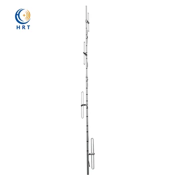 Yüksek kazançlı VHF 134 ~ 173MHz 9dbi Çok Yönlü paslanmaz çelik baz istasyonu iletişim Anteni TQJ-150AH