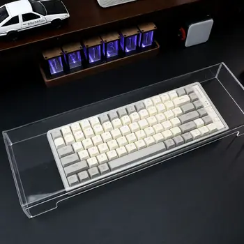 Akrilik Klavye Şeffaf Toz Geçirmez Klavye Koruyucu Kılıf Masaüstü masaüstü Pc Bilgisayar Klavye Hava