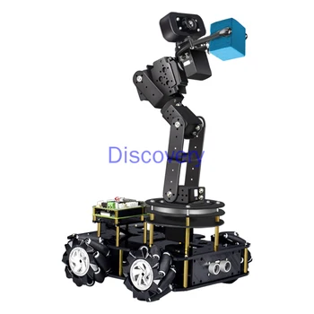 Ahududu Pİ 4B Akıllı Görüş Araba ROS Robotik Kol WİFİ Kamera Python Programlama Robot