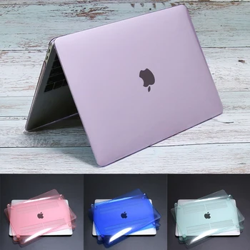 Stok Laptop Çantası MacBook Pro 16 için Kılıf 2021 M1 Dokunmatik KİMLİK Kapak için Macbook Pro 14 Durumda A2442 A2485 PC Sert Çapa Funda