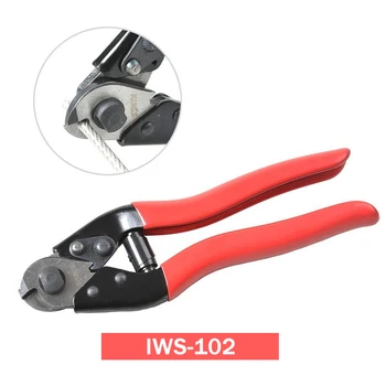 IWISS IWS-102 paslanmaz çelik tel halat makas 8 inç kesme pense tel kesiciler kırık el aleti kablo kesici