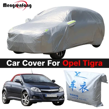 Tam araba kılıfı Opel Tigra 1994-2023 İçin Otomatik Açık Kapalı Anti-UV Güneş Gölge Yağmur Kar Koruma Rüzgar Geçirmez Kapak