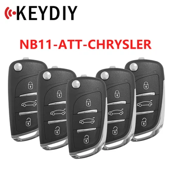 KEYDIY KD Uzaktan NB11 Anahtar 3 Düğme Uzaktan Kumanda (NB11-ATT-Chrysler) Modeli Chrysler(5 adet / grup) R, Jeep, Dodge