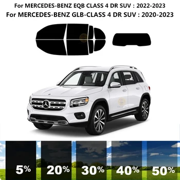 Önceden kesilmiş nanoceramics araba UV Pencere Tonu Kiti Otomotiv Cam Filmi MERCEDES-BENZ GLB sınıfı 4 DR SUV 2020-2023