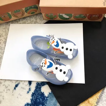 2021 Melissa çocuk ayakkabıları Disney Dondurulmuş Prenses Aisha Xuebao Jöle Kokulu Sandalet