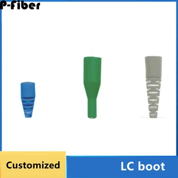 1000 adet LC çizme fiber optik konnektörler kitleri saplama kablo kısa çizme mavi yeşil 3.0 mm 2.0 mm 0.9 mm ücretsiz kargo P fiber