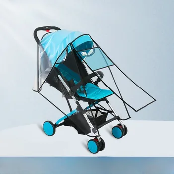 Evrensel bebek arabası yağmur kılıfı rüzgar geçirmez kapak bebek arabası kapak şemsiyeli bebek arabası rüzgar geçirmez sıcak kapak koruyucu kapak