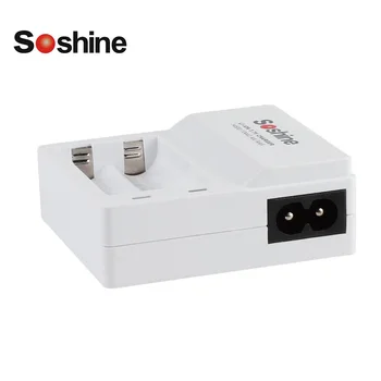 Soshine Hızlı Li-İon 3.7 V akıllı şarj cihazı AA /AAA 14500 / 10440 Pil için